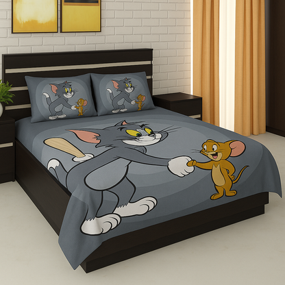 Tom & Jerry Bedsheet