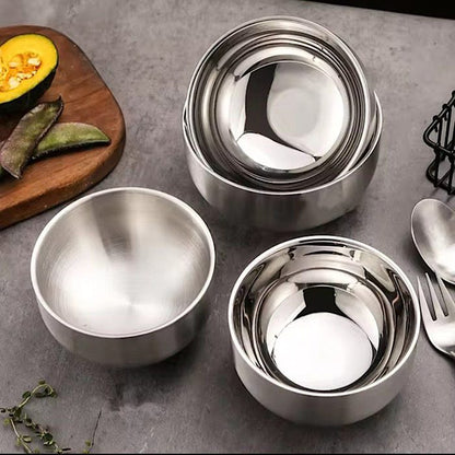 Double-wall Steel Bowls