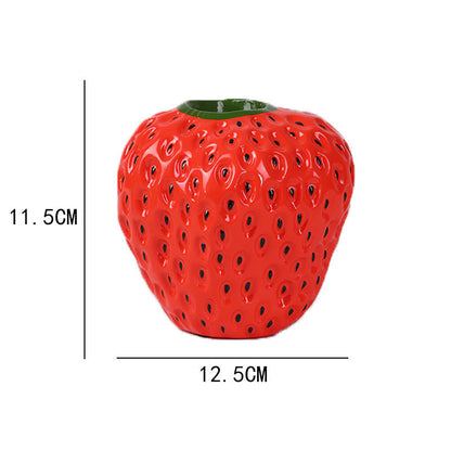 Strawberry Flower Vase