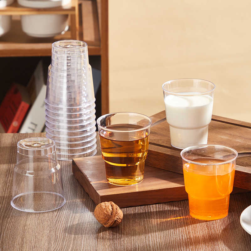 Transparent Plastic Cups
