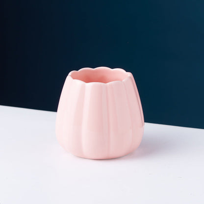 Stylish Ceramic Jar with cutlery