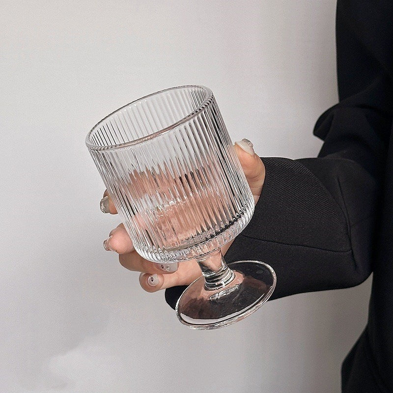 Rippled Elegance Glass