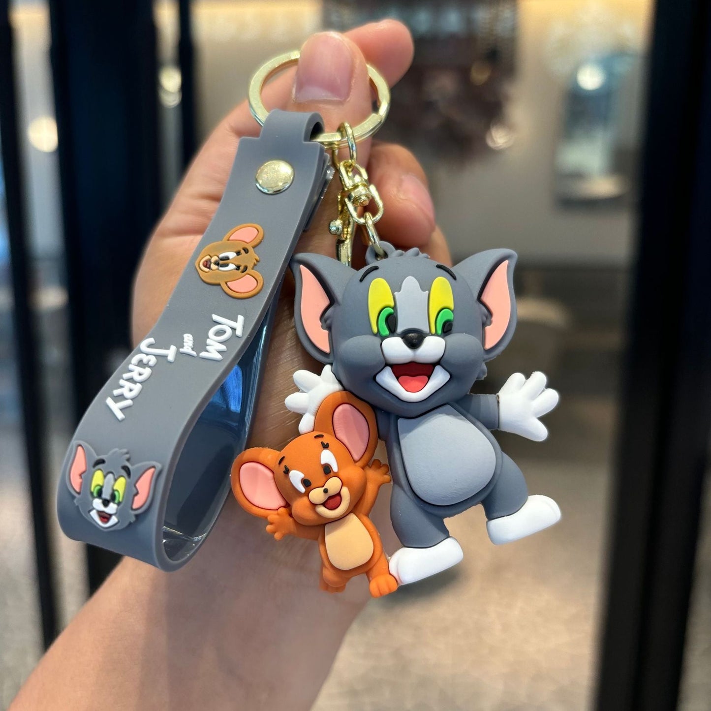 Tom & Jerry 3D Keychain