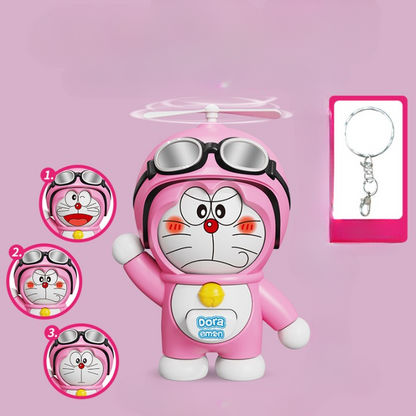 Doraemon Rotating Keychain
