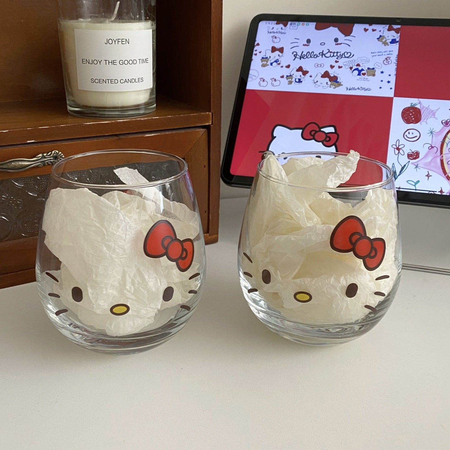 Hello Kitty Glass