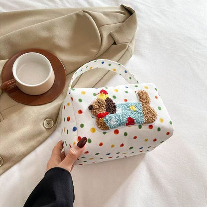 Polka Pup Handbag