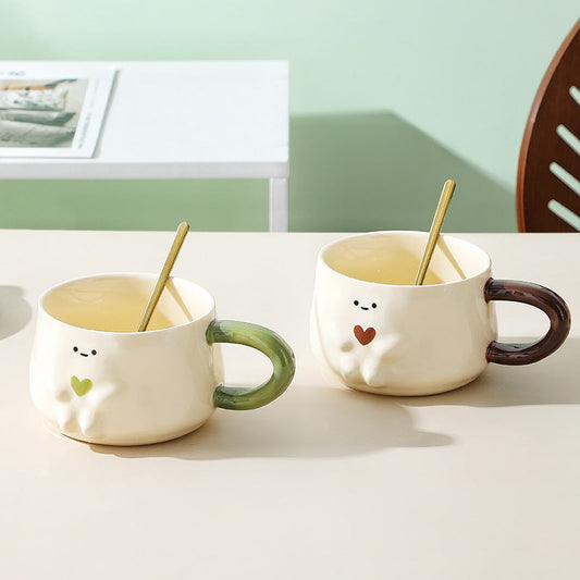 Heart Bear Ceramic Cup