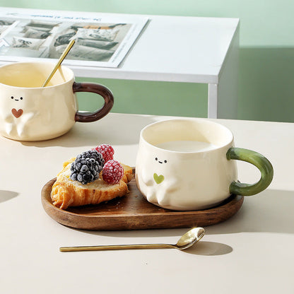 Heart Bear Ceramic Cup