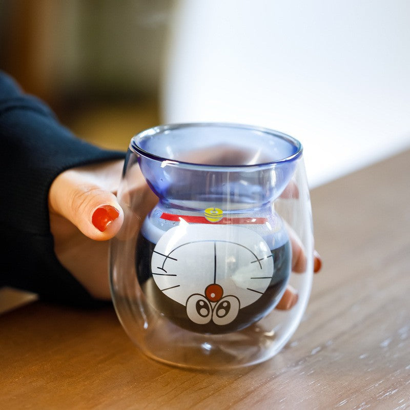 Doraemon Double Wall Glass