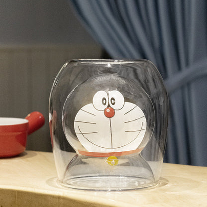 Doraemon Double Wall Glass