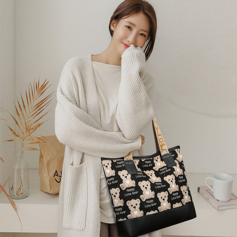 Cute Bear Shopping Bag