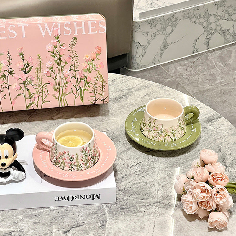 Floral Ceramic Tea Set