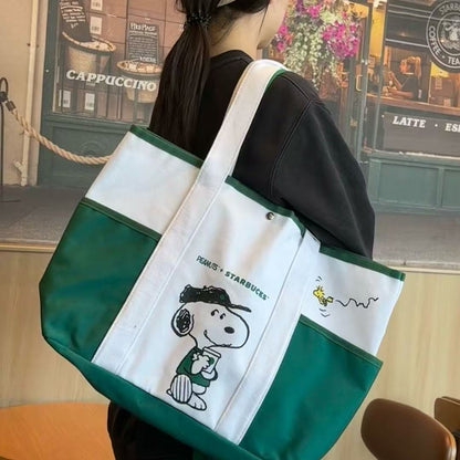Starbucks Snoopy Tote Bag