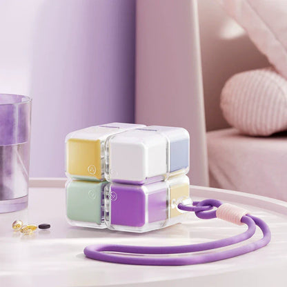 Rubik's Cube Medicine Box