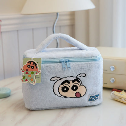 Shinchan Plush Makeup Bag