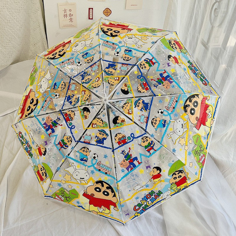 Shinchan Transparent Umbrella