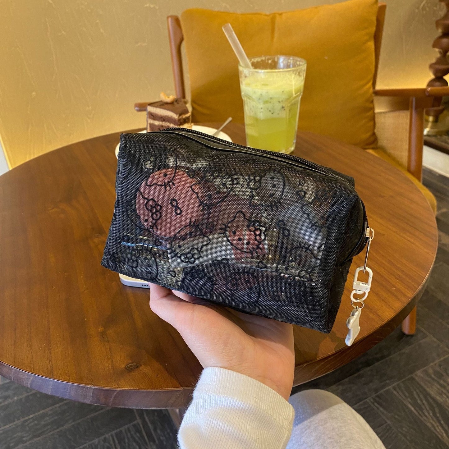 Kitty Cosmetic Pouch