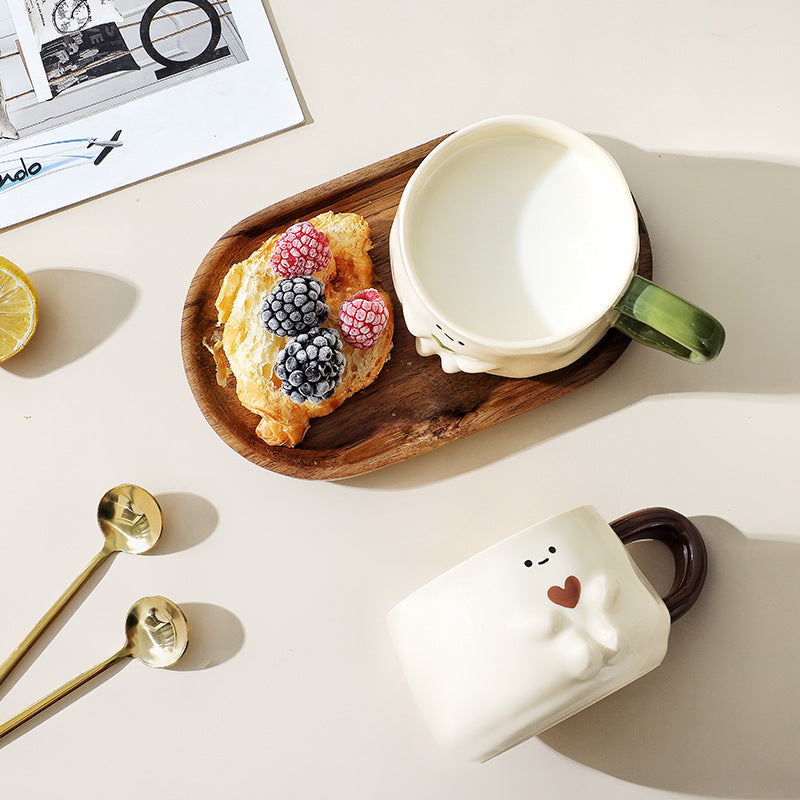 Heart Bear Ceramic Cup