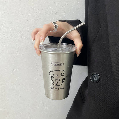 Stainless Steel Mug With Lid