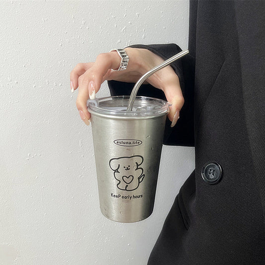 Stainless Steel Mug With Lid