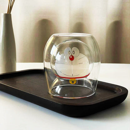 Doraemon Double Wall Glass