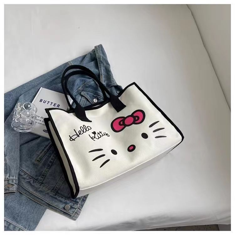 Kitty Canvass Totebag