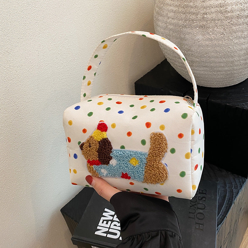 Polka Pup Handbag