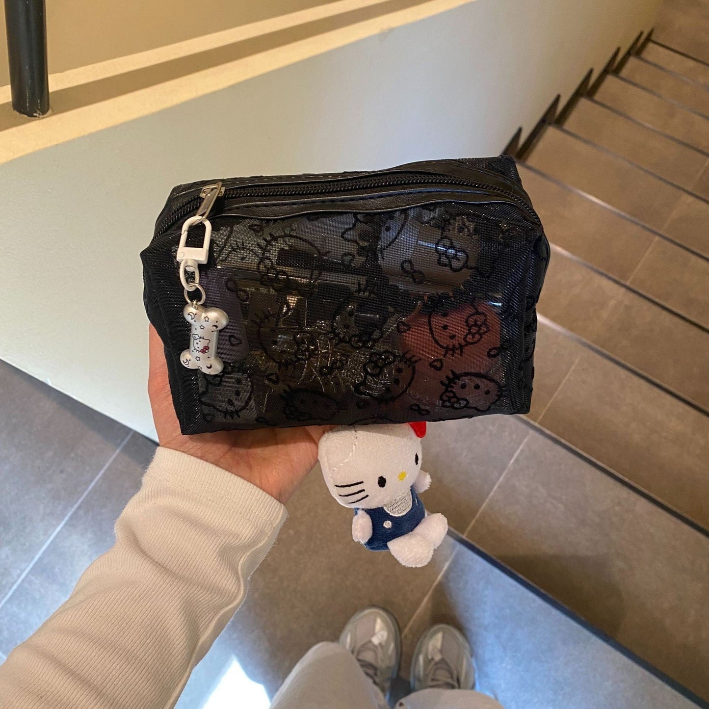 Kitty Cosmetic Pouch