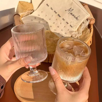 Rippled Elegance Glass