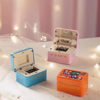 Puzzle Proposal Ring Box