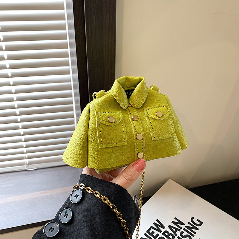 Mini Shirt Style Sling Bag