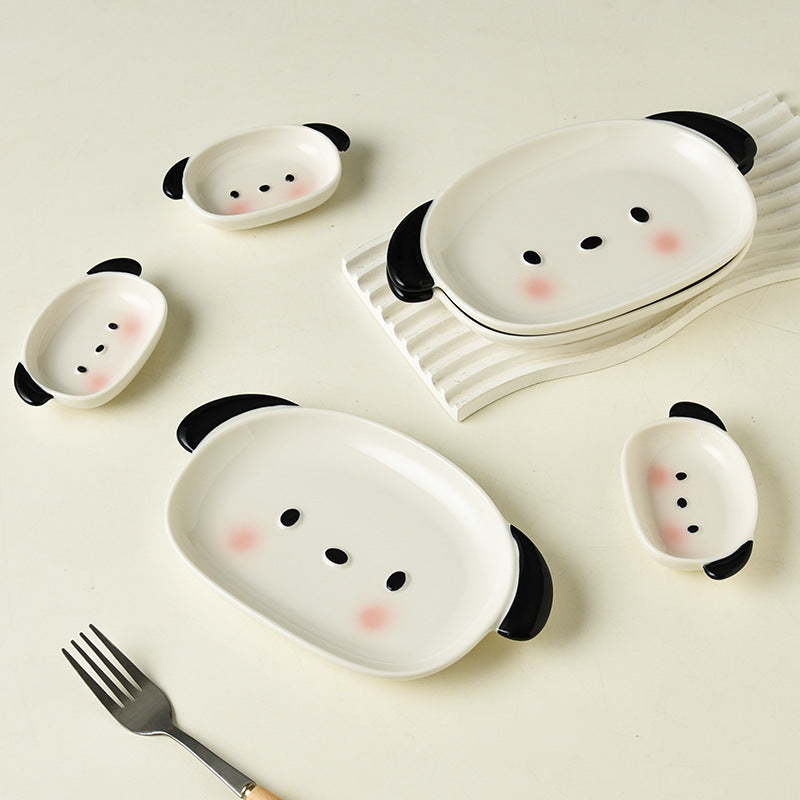 Cute Panda Plates