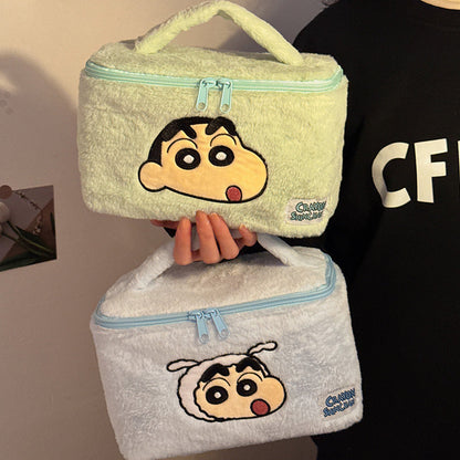 Shinchan Plush Makeup Bag
