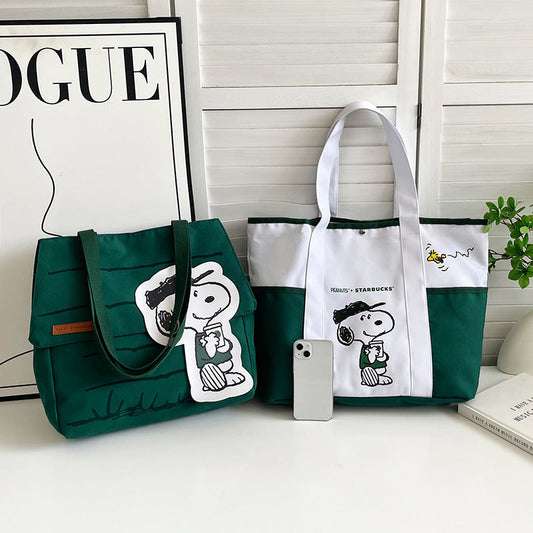 Starbucks Snoopy Tote Bag