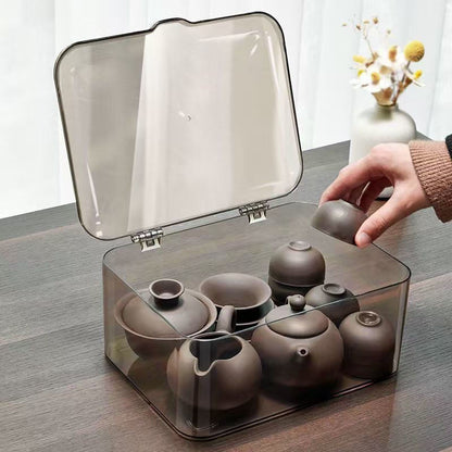 Transparent Desktop Storage Box
