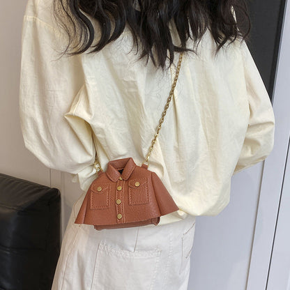 Mini Shirt Style Sling Bag
