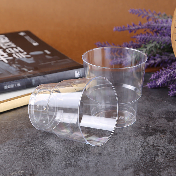 Transparent Plastic Cups