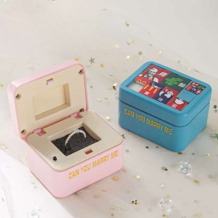 Puzzle Proposal Ring Box