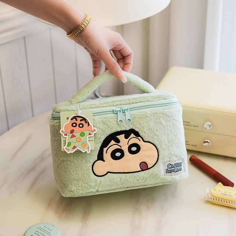 Shinchan Plush Makeup Bag