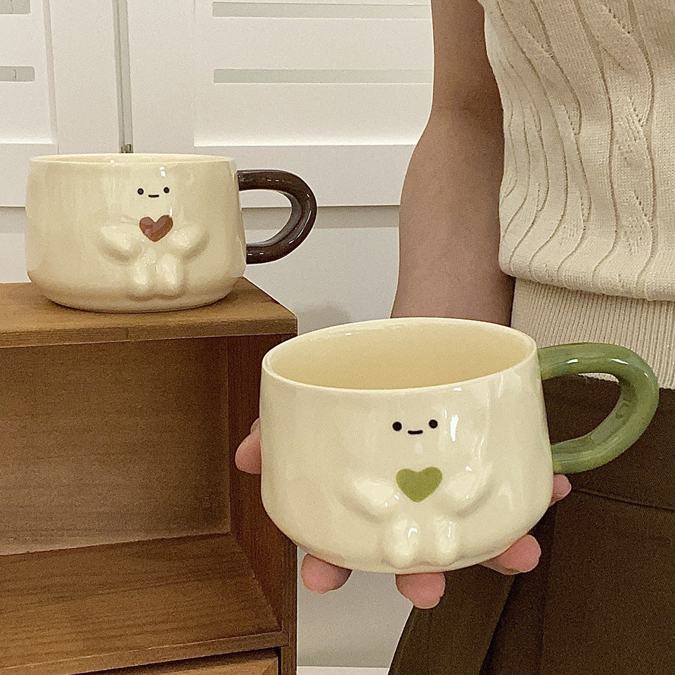 Heart Bear Ceramic Cup