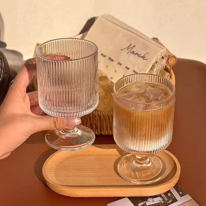 Rippled Elegance Glass