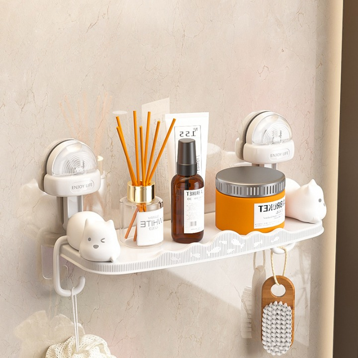 Wall Mounted Rack With Hooks