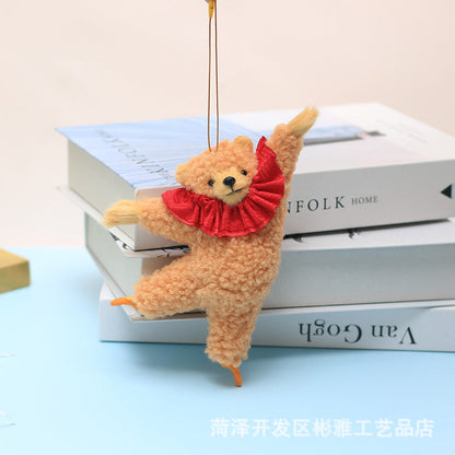 Teddy Bear Dancing Charm