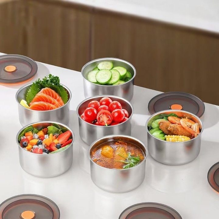 Airtight Stainless Steel Bowl
