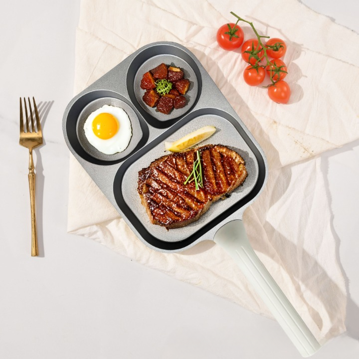 3-in-1 Non-stick Fry Pan