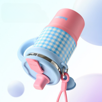 Checkered Steel Tumbler