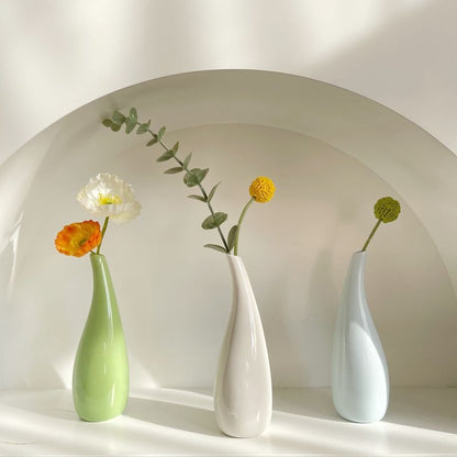 Soft Curved Ceramic Vase