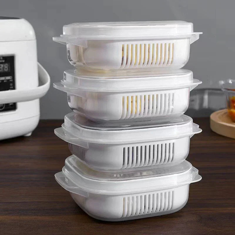 Double Layer Draining Box