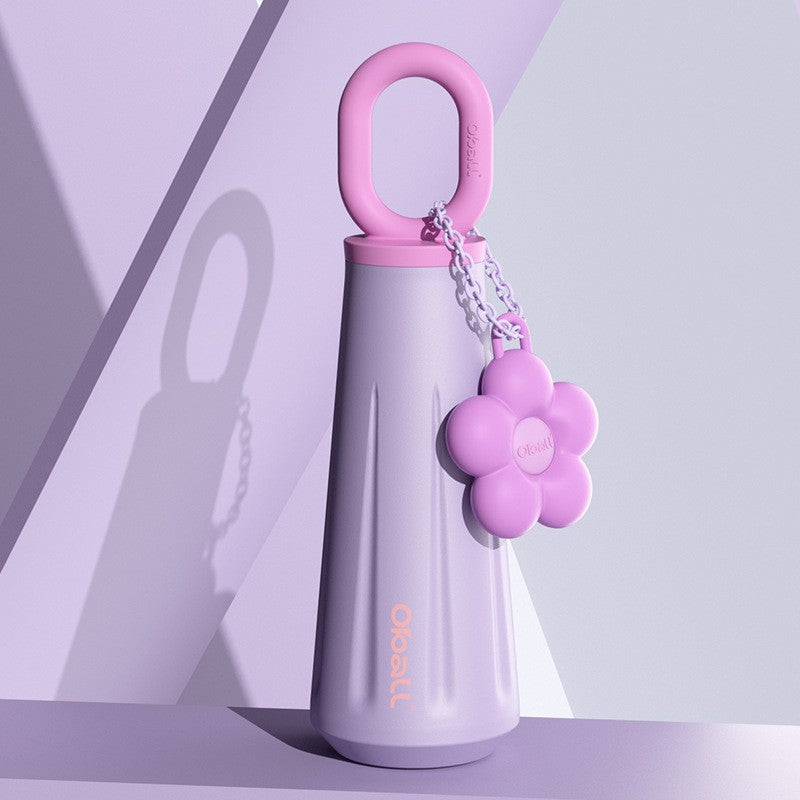 Floral Charm Steel Bottle