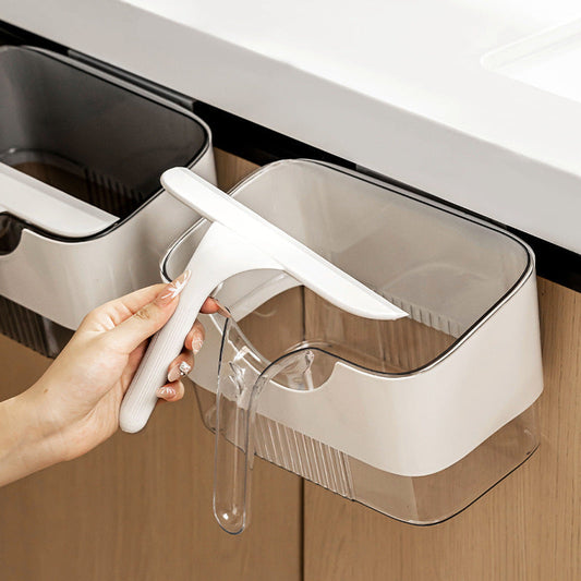 Kitchen Waste Bin with Scraper